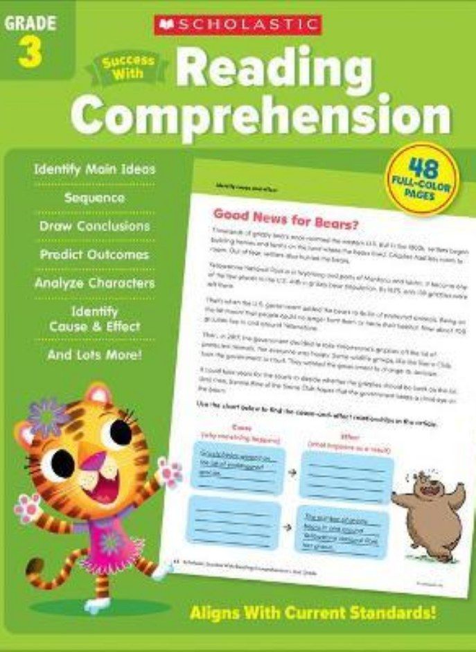 SCHOLASTIC SUCCESS W/ READ COMP GRD 3 