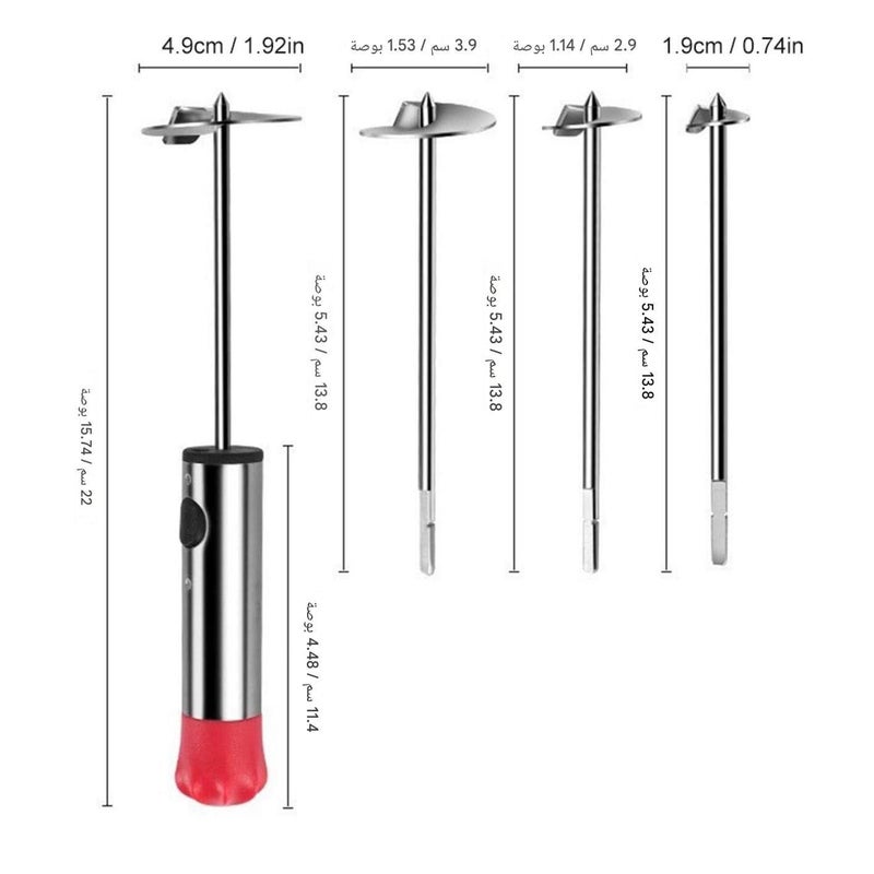 4-Piece Corer Set - Pear Corer, Multi-Purpose Stainless Steel Tool in 4 Sizes for Efficiently Coring Pears and Apples - Image 5