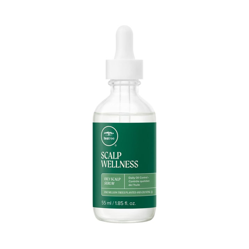 Tea Tree Scalp Wellness Oily Scalp Serum, Daily Oil Control, For Oily Hair + Scalps, 1.85 fl oz