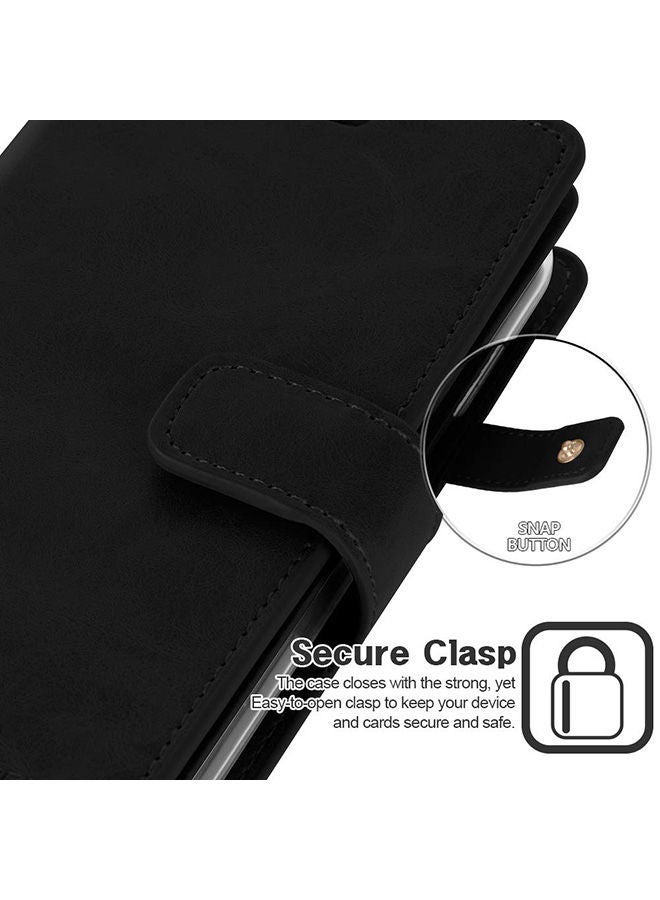 NIBEMINENT Leather Protective Case Cover For iPhone 11 Pro Max Black  - Image 2