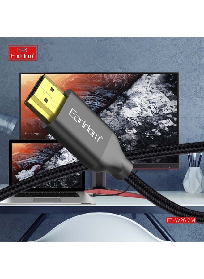 Earldom CABLE W26 2M Cable HDMI Audio Video 4K - Image 5