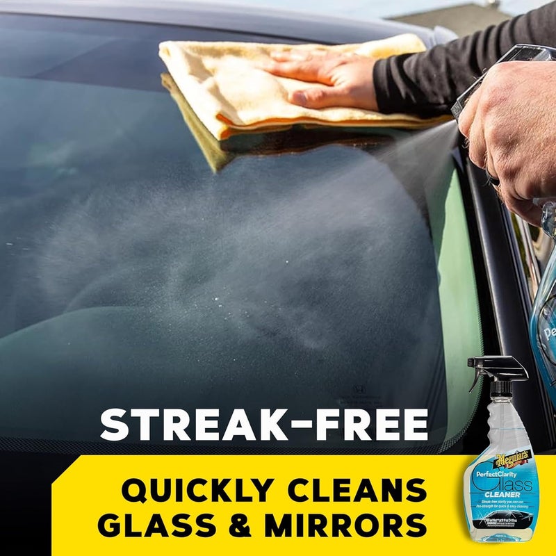 Meguiar's G8216EU Perfect Clarity Glass Cleaner 473ml. Streak free. Pro strength - Image 1