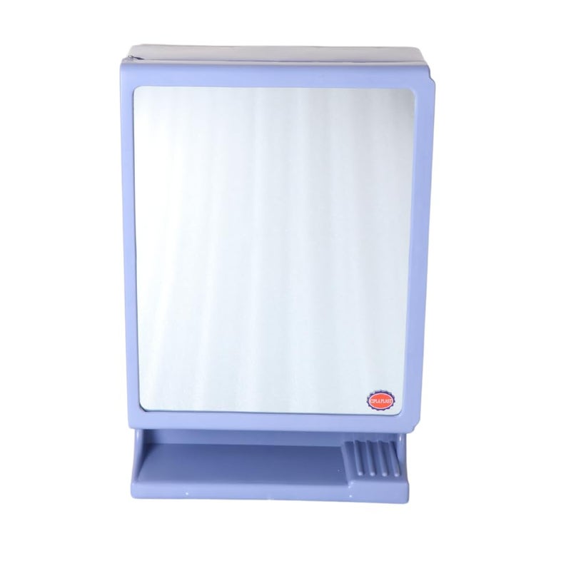 BRANCO New Look Mirror Cabinet Bathroom Mirror Cabinet Mirror Cabinett Mir for Bathroom Bathroom Hardware Accessories Storage Cabinet Blue