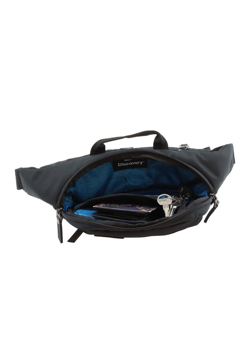 Discovery ICON  Waist Bag Black, Hip Bag With Adjustable Strap, RFID Pocket, Suitable For Travel, Outdoors, Gym, Hiking For Men And Women - pzsku/ZB845683938A0CDE642D3Z/45/_/1727766882/62d5752e-0906-47bb-96da-bbf5b1aca0b0