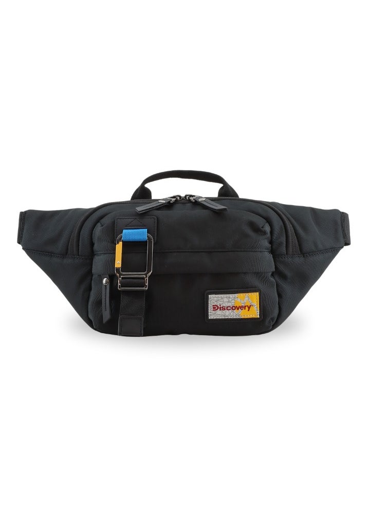 Discovery ICON  Waist Bag Black, Hip Bag With Adjustable Strap, RFID Pocket, Suitable For Travel, Outdoors, Gym, Hiking For Men And Women - pzsku/ZB845683938A0CDE642D3Z/45/_/1739531186/df958c6f-532b-43ba-8def-d95bf8cd2f72