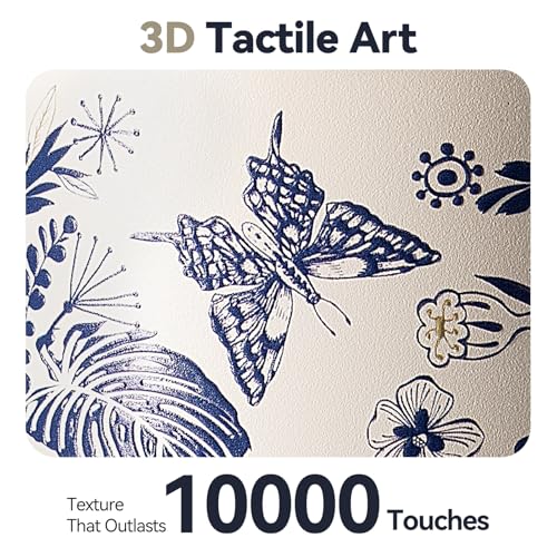 joiyota 26oz Ceramic lined Stainless Steel Water Bottle with Lid Straw 3D Floral Print Design Insulated LeakProof Tumbler BPAFree Double Walled Sports Yoga Gym Cup for Travel Workout Daily Use - Image 3