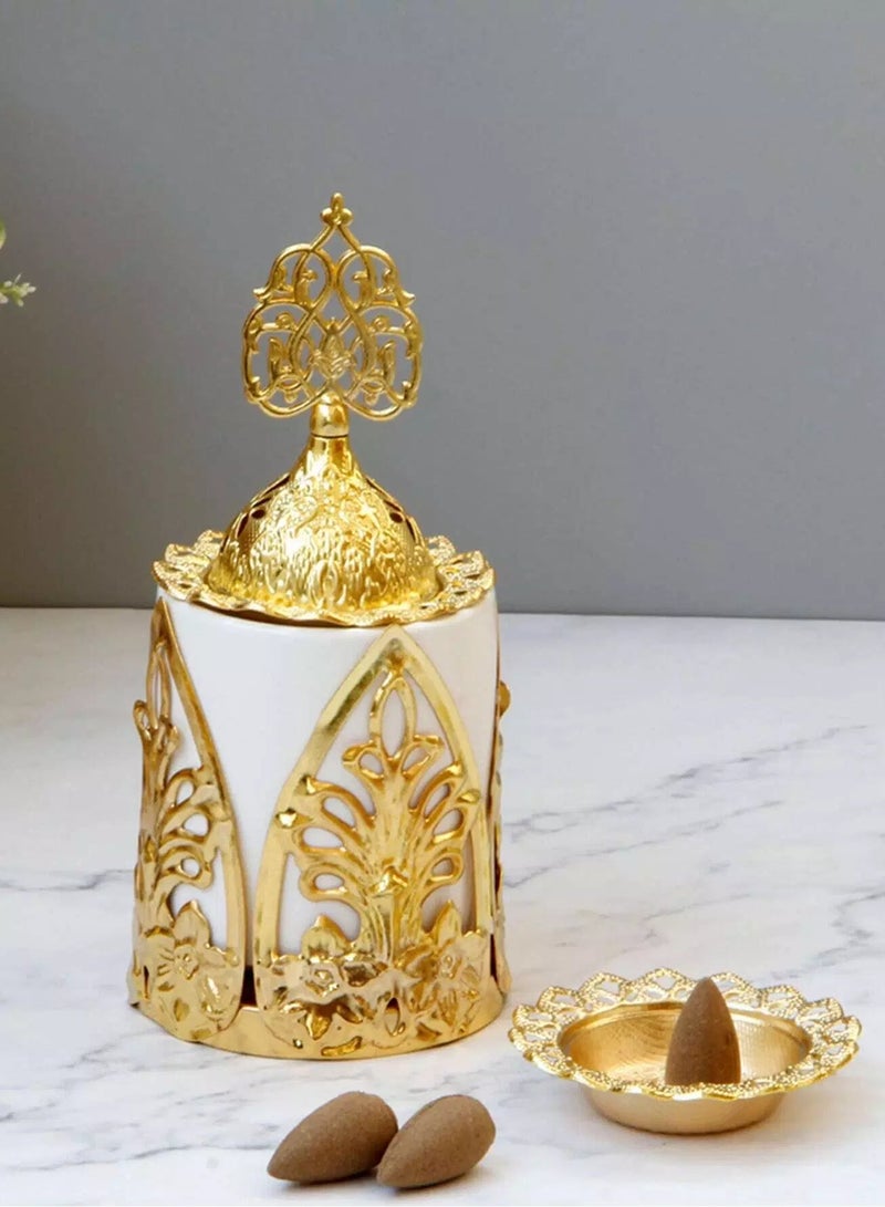 1pc Metal Frame Incense Burner  - Image 1