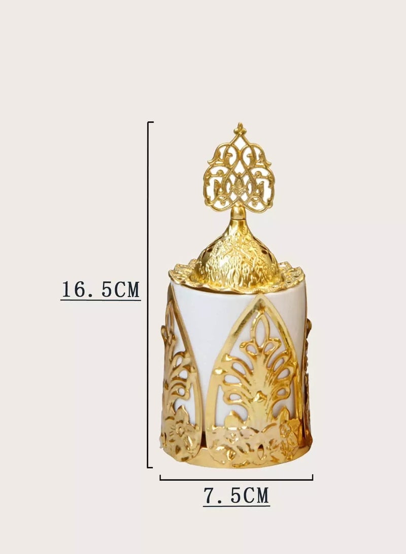 1pc Metal Frame Incense Burner  - Image 2