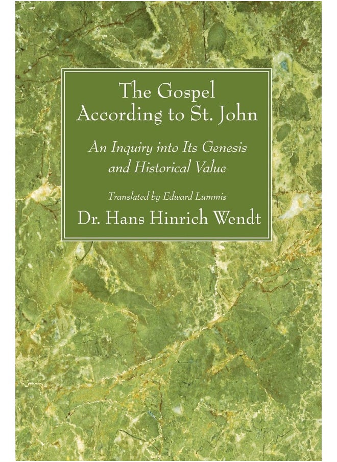 The Gospel According to St. John 