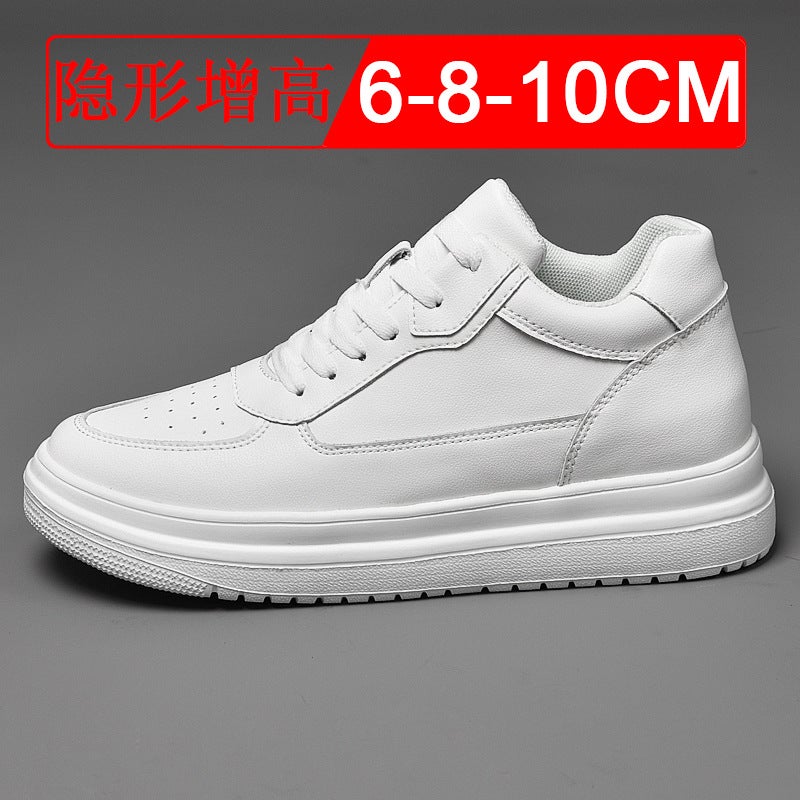 New invisible inner heightening men''s shoes 10CM breathable casual sneaker heightening shoes 8 small white tide shoes platform shoes 6 - Image 3