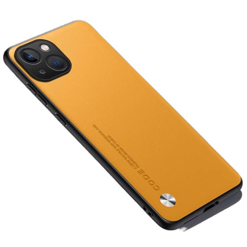 BB غطاء واقي بملمس جلد لـ Redmi Note 13 Pro مع حماية من السقوط وتغطية كاملة مع مقاوم للصدمات مع ملمس الجلد مع أسلوب تجاري باللون Khaki للعمل والمكتب باللون الأحمر - Image 1