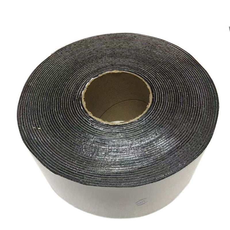 EWT (615) Asphalt Tarmac Parking lot Joint and Crack Sealer Hot Repair Filler Tape 1"" ~ 4"" Wide & 50 FT Long or TapeChip (4in) - Image 1