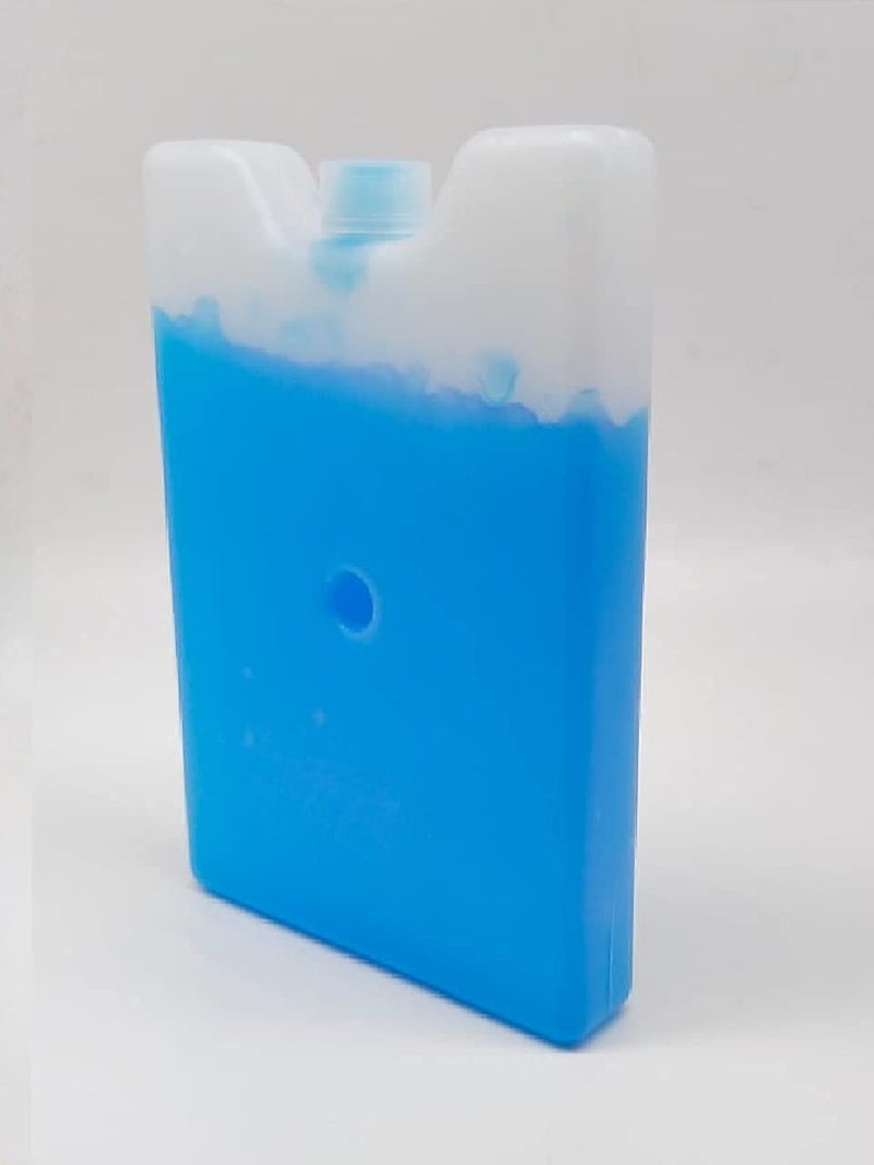 SWET Swet Pack of 4 Reusable Long Lasting Freezer Ice Blocks Block Pack Cooler Bag Box Travel Pack of 4  - Image 1