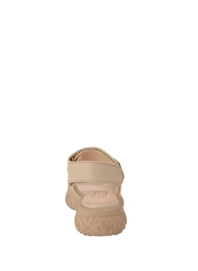 GUESS Women's Lanara Sandal, Ivory 150, 39.5 EU - Image 3