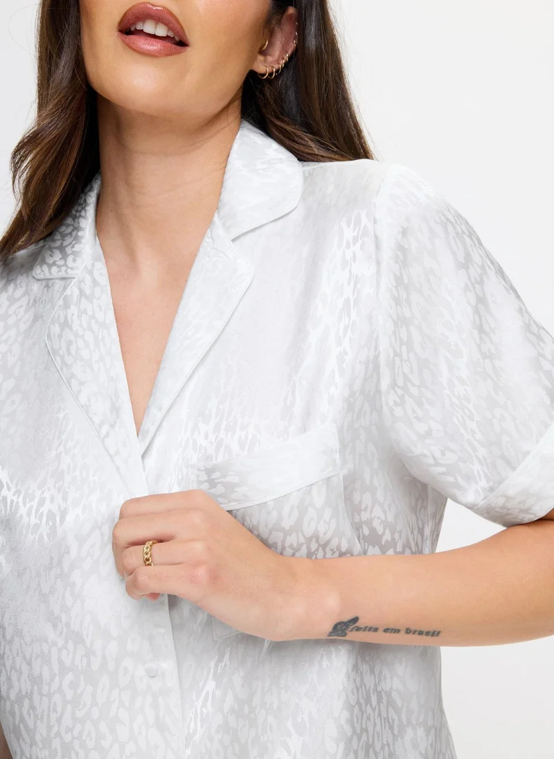 آن سمرز طقم بيجامة ساتان Signature من Ann Summers