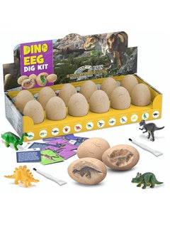 Archaeological excavation toys, Dinosaur Eggs Dig Kit Archaeology-Dig up, Excavation Educational Science Gifts for Kids Party Archaeology Paleontology Toy