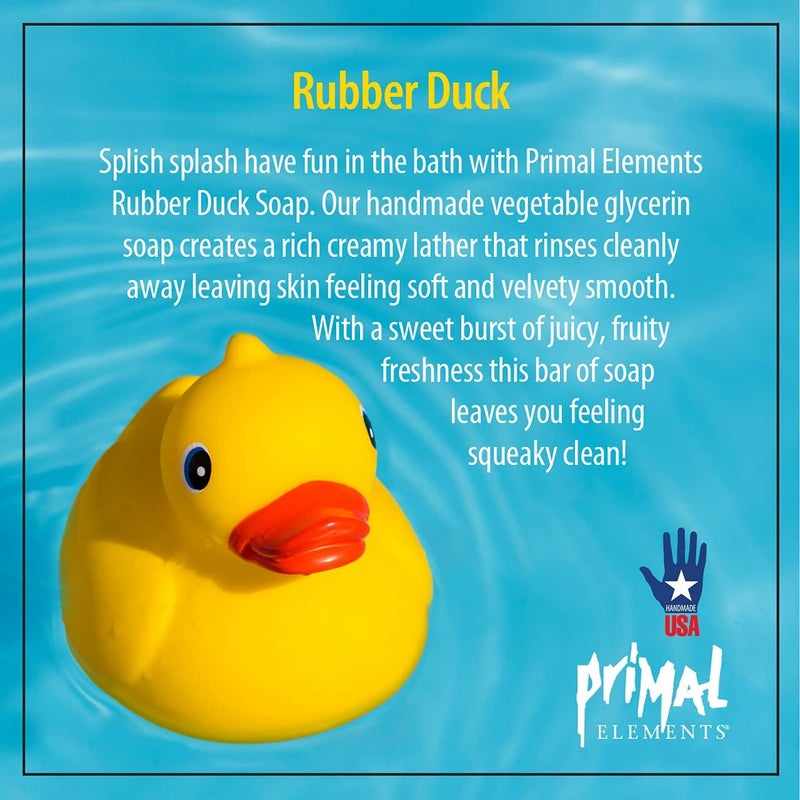 Primal Elements Rubber Duck Soap Loaf - 5 Pound Pure Vegetable Glycerin Soap - Image 4