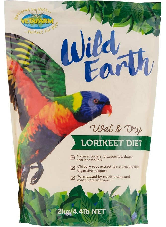 Vetafarm Wild Earth Lorikeet 2Kg - Image 1