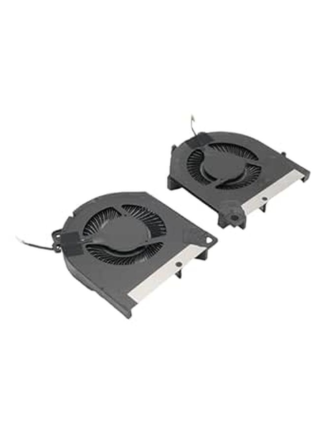Laptop CPU Replacement Cooling Fan 12V DC 4 Pin Easy Installation for G15 5530 2023 Upgrade Model EG75071S1 C290 S9A C280 S9A Black - Image 1