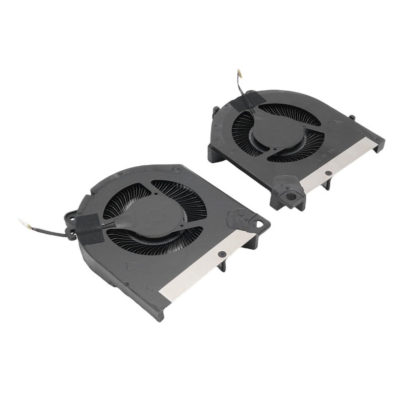 Laptop CPU Replacement Cooling Fan 12V DC 4 Pin Easy Installation for G15 5530 2023 Upgrade Model EG75071S1 C290 S9A C280 S9A Black - Image 2