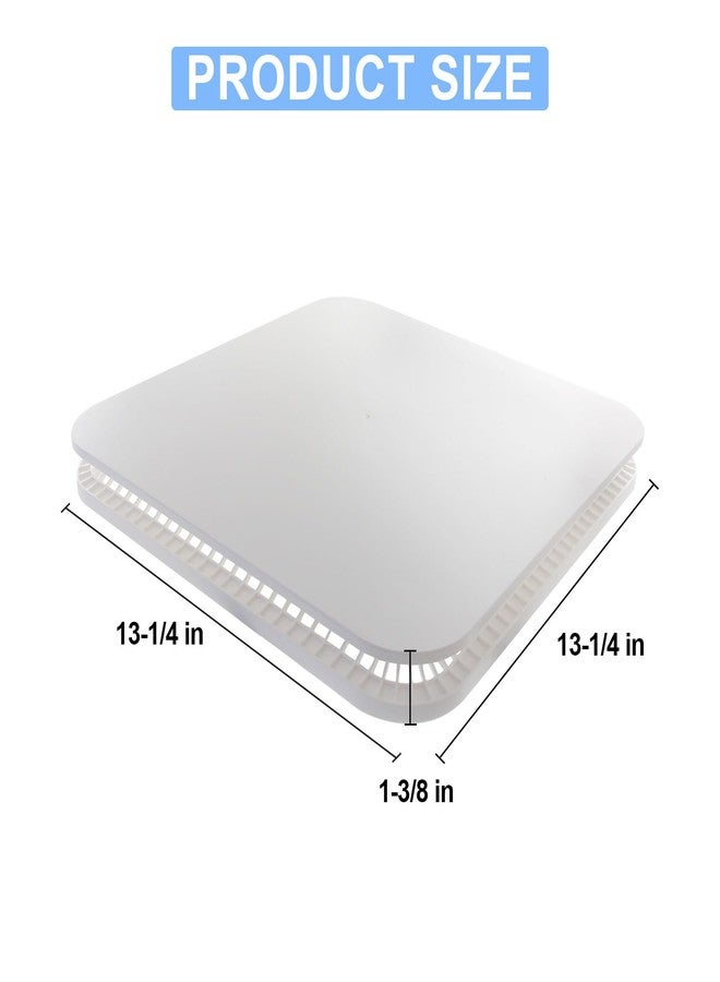 غطاء تهوية حمام UYZO FG701S العالمي من نوع CleanCover، قطعة غيار لجهاز Broan-NuTone FG701S، أبيض - Image 2