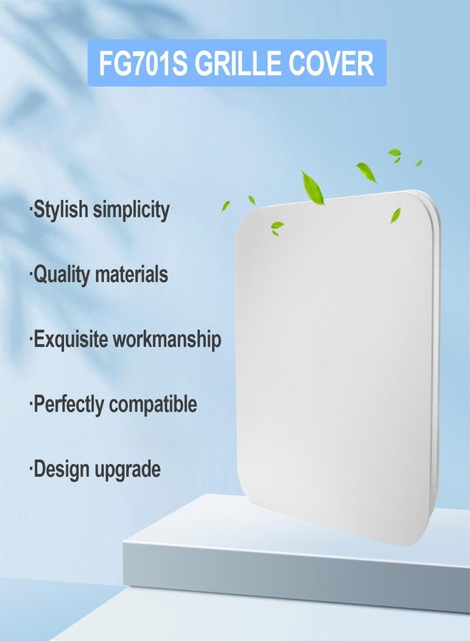 غطاء تهوية حمام UYZO FG701S العالمي من نوع CleanCover، قطعة غيار لجهاز Broan-NuTone FG701S، أبيض - Image 4