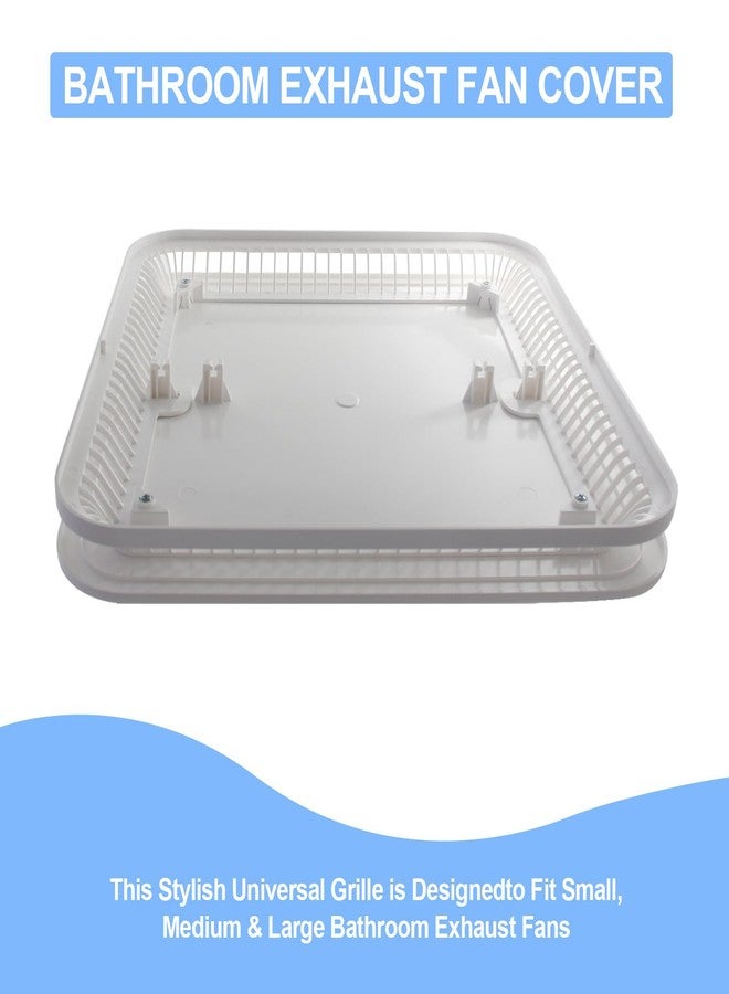 غطاء تهوية حمام UYZO FG701S العالمي من نوع CleanCover، قطعة غيار لجهاز Broan-NuTone FG701S، أبيض - Image 5