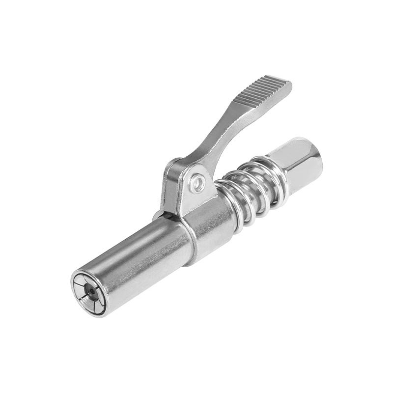 Butter Gun Mouth Lock Clamp Type High Pressure Grease Nozzle Manual Electric Pneumatic Butter Machine Self-Locking Flat Nozzle Flat Head Accessories - Image 1