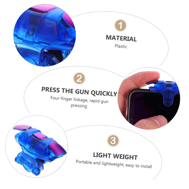 Metal Phone Game Controller Trigger Handle Mobile Gaming Accessories - Image 4