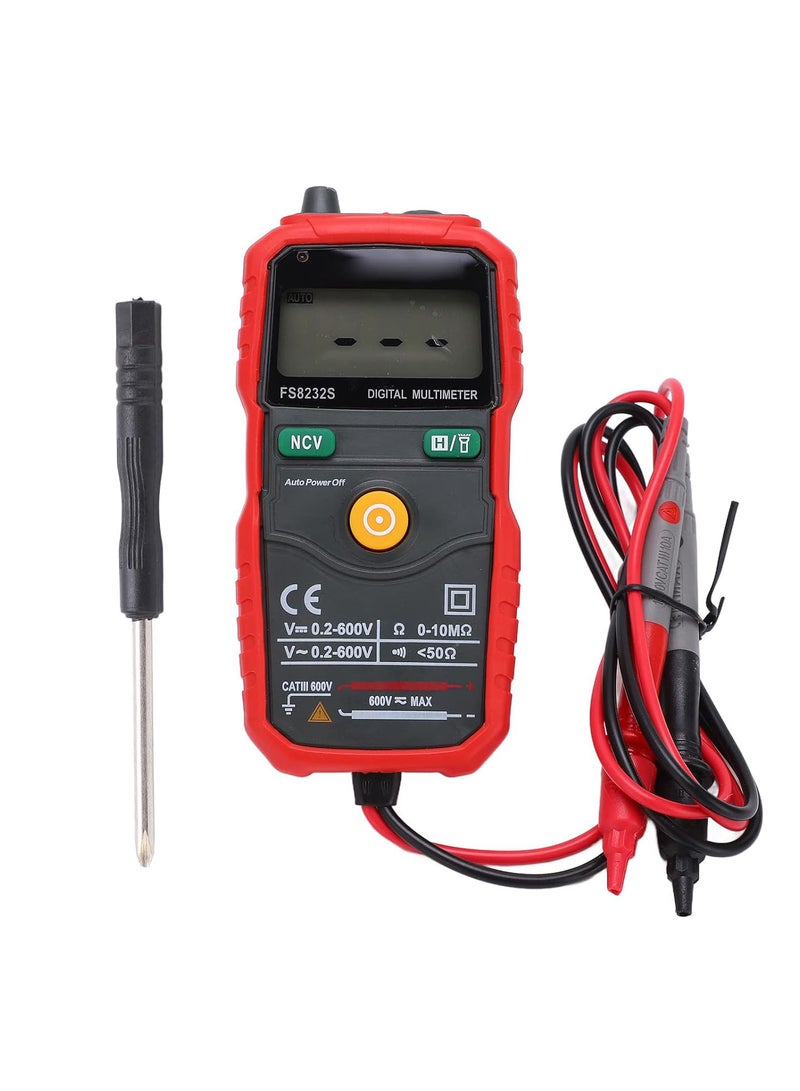 GGOOT FS8232S Multimeter, Intelligent Anti Burning High Accuracy Industrial Durable Voltmeter, for Electrician - Image 1