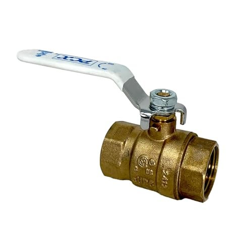 PROCURU 10Pack PROCURU 12Inch FIP Female NPT Threaded FxF Heavy Duty Brass Ball Valve Full Port 600 WOG LF Certified Safe 3BT05010P - Image 3