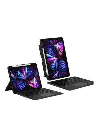 Keyboard Case for iPad Air 13 Inch M3/M2 (7th/6th Gen, 2025/2024)/ iPad Pro 12.9" with Touch Keyboard, Case for iPad Pro 12.9 6th 2022, 5th 2021, 4th 2020 Case with Pencil Holder, Keyboard with Bluetooth Backlight [No Pen] - pzsku/ZB846A76F9CD565D48402Z/45/1746202414/d69bda4a-eff5-48aa-8ebb-7ae6ddfaebf3
