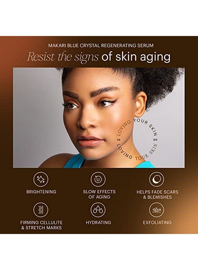 Makari Ultimate Intense Blue Crystal Regenerating Serum 50 Ml | Antiaging Serum For Face And Body | Hydrating Skin Brightening Serum | Skin Care Product With Glutathione Collagen And Vitamin C - Image 4