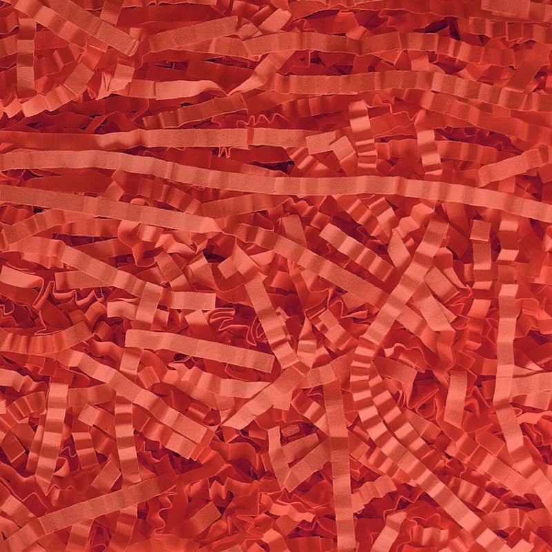 DIY Crafts Pack of 4 Pcs, Red, Crinkle Cut Paper Shred Filler for Gift Wrapping & Basket Filling - Red Kitche (Pack of 4 Pcs, Red) - Image 1