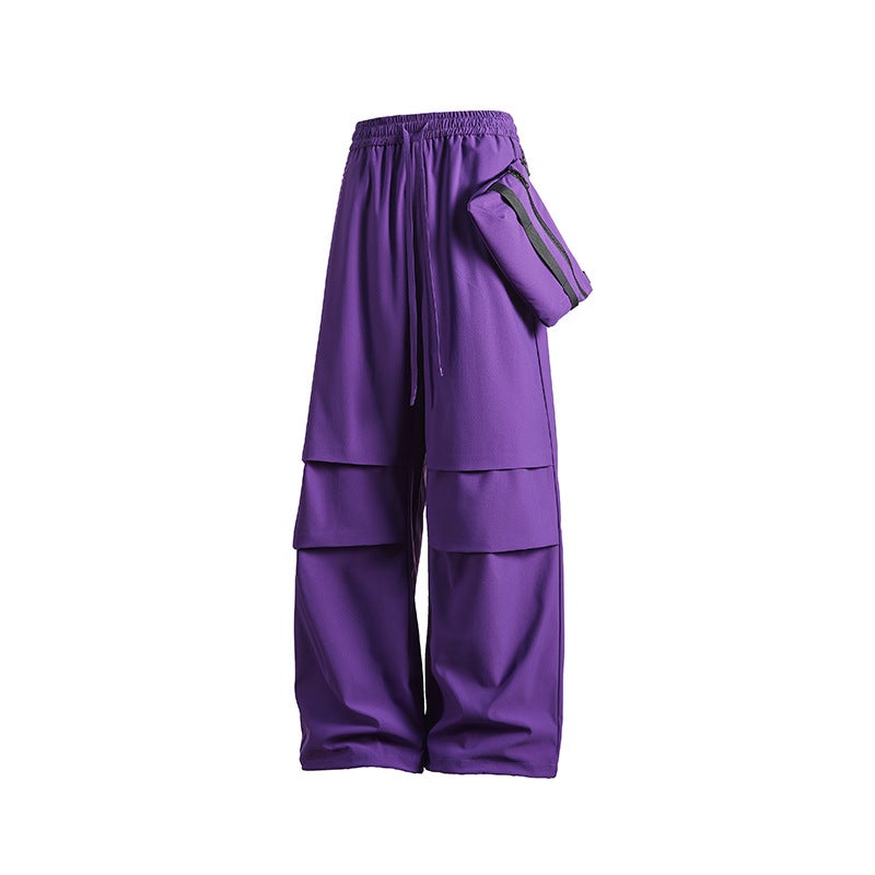 Couples Fashion Parachute Pants Charge Pants Men And Women Autumn New Outdoor Windproof Waterproof Loose Casual Straight Pants - Image 3