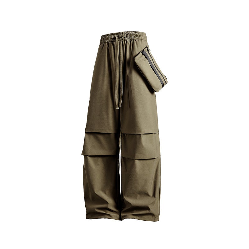 Couples Fashion Parachute Pants Charge Pants Men And Women Autumn New Outdoor Windproof Waterproof Loose Casual Straight Pants - Image 5