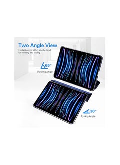 Procases ProCase iPad Pro 11 Inch Case 2022/2021/2020/2018, Slim Stand Hard Back Shell Smart Cover for iPad Pro 11 Inch 4th Generation 2022/3rd Gen 2021/2nd Gen 2020/1st Gen 2018 -Navy  - Image 5