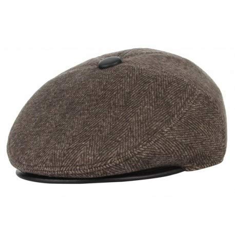 Krystle Men's Wool Cap (Kry/Earmuff/Golf/Bron-B_Brown_Free Size) - Image 1