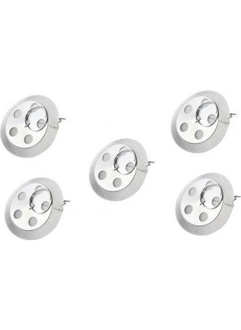5 Pcs Snap-on Tea Strainer in the Teapot - In-Teapot Strainer Pack of 5