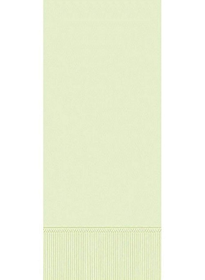 Amscan Leaf Green 3-Ply Guest Towels | Pack of 16 | Party Supply - Image 1