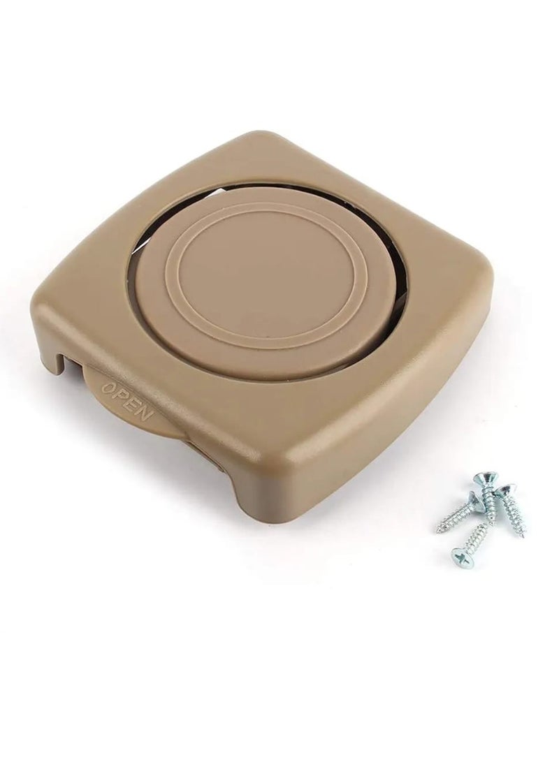 حامل أكواب السيارة، حامل زجاجة مياه عالمي بفتحة تهوية مع مشبك فتحة تهوية السيارة، حامل مشروبات متعدد الوظائف للسيارة والشاحنة والشاحنة وأكواب القهوة والعصير والشاي - Image 3