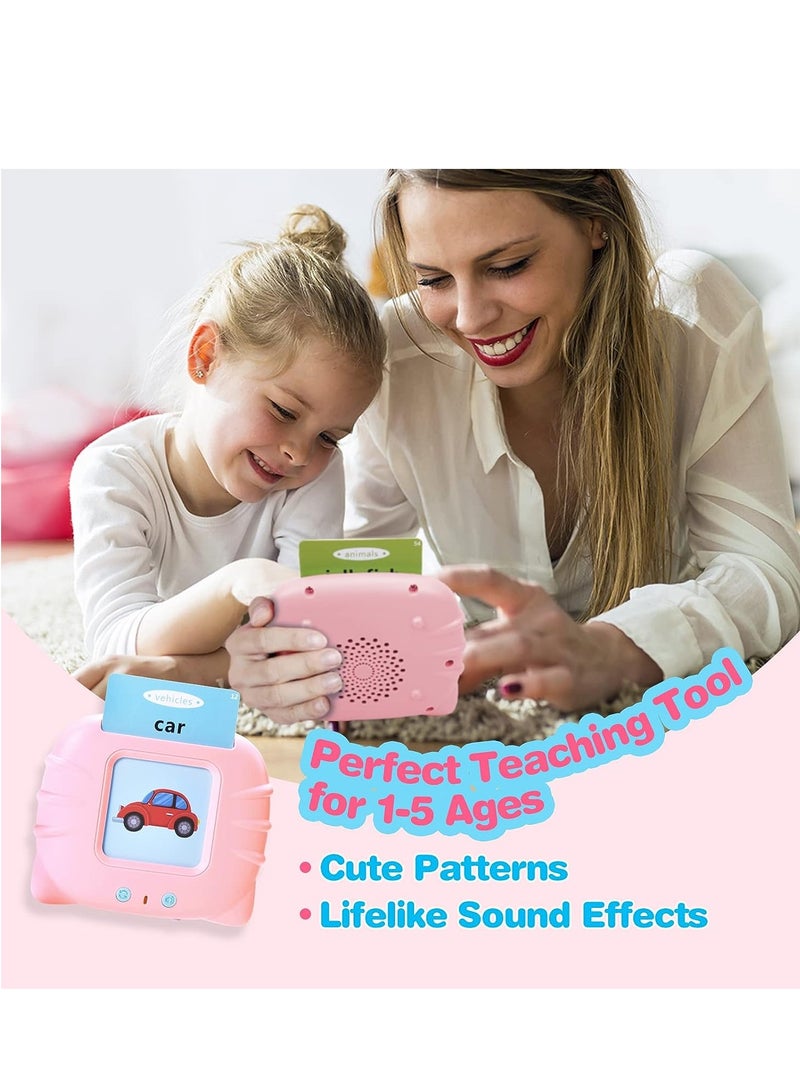 112 Cards Flash for Toddlers 2-4 Years,Toddlers -Learning Animals Colors Shapes Audible Learning Sight Words Kindergarten Gift 1-4 Year Old Kids - Image 5