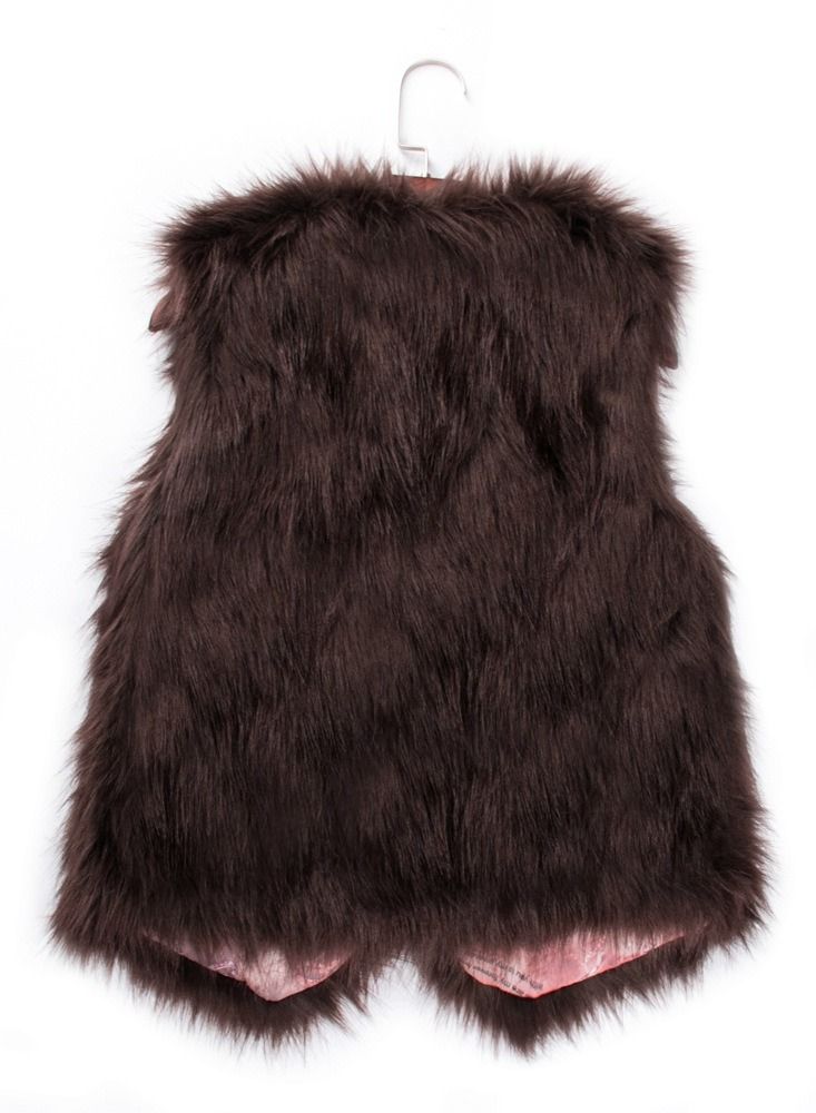 Loquat Women's Imitation Fox Fur Warm Vest - Image 2
