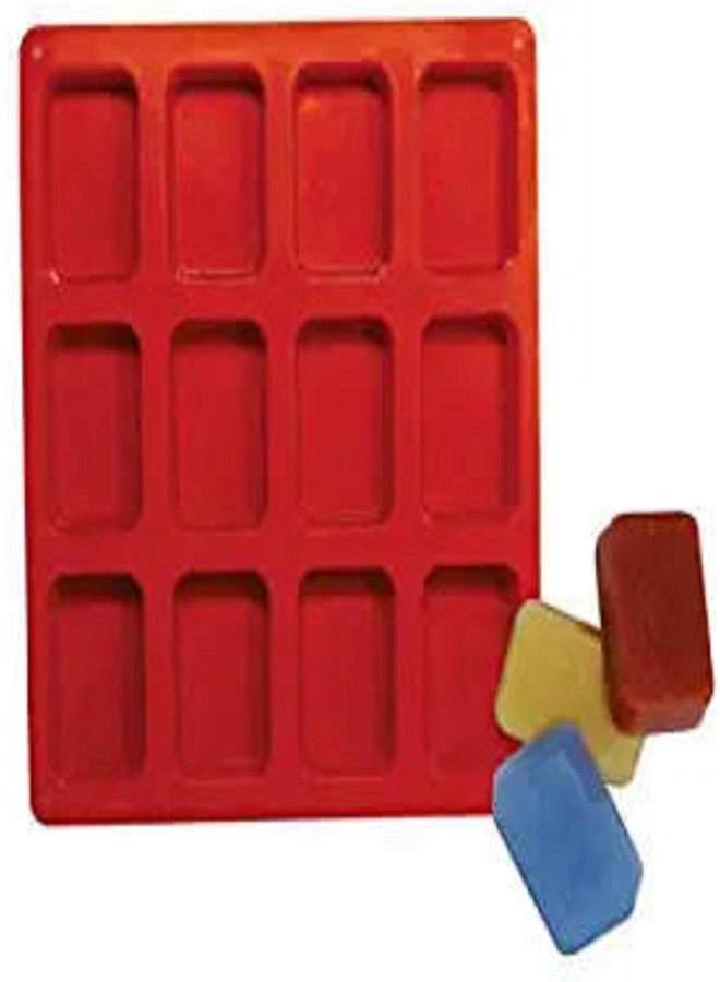 KITCHOOK Silicone Chocolate Mould 12 (Pack of 1) AJ 024 - Image 1