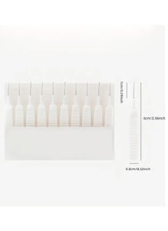 Goolsky 10pcs Shower Nozzle Cleaning Brush, White Multifunction Showerhead Crevice Cleaning Brush For Household, Bathroom Accessories  - Image 3