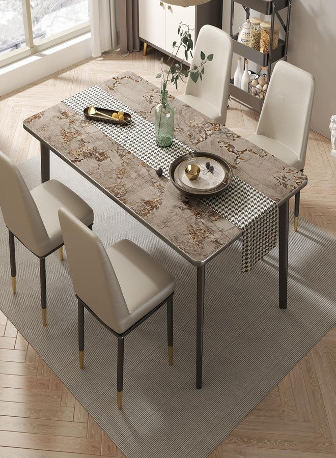 Bumoo Gray and Gold Marble Fancy Wallpaper 16" x 78.7'' Thicken Granite Peel and Stick Contact Paper Vintage Texture Glossy Self-Adhesive Waterproof Vinyl Removable for Living Room Countertop Kitchen Garage - Image 2