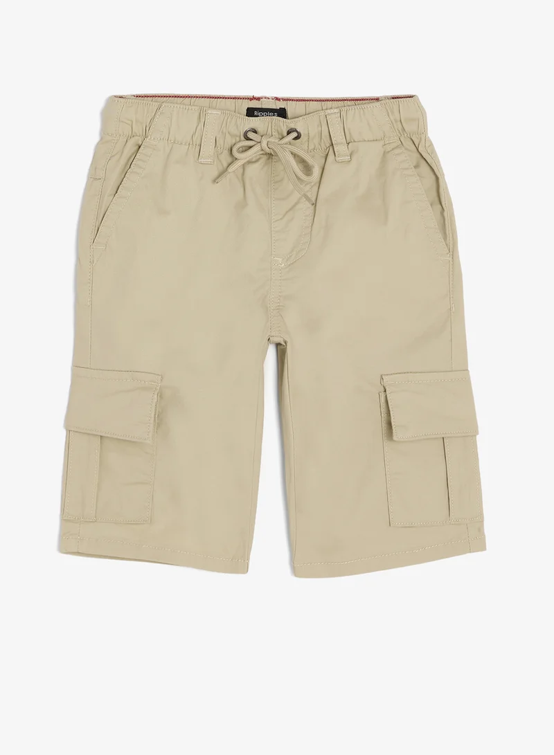 ريبلز مع نمشي Boys Woven Cargo Shorts