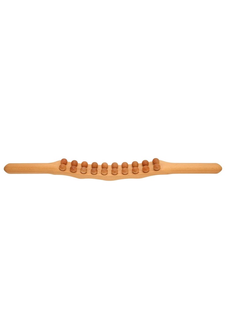 TOP CHOICE Wooden Gua Sha Massage Tools - Wood Roller Stick Massager, Muscle Release and Soft Tissue Massage Tool, Back, Belly, Shoulder Flexor Release Tool, Lymphatic Drainage Tool - Image 5