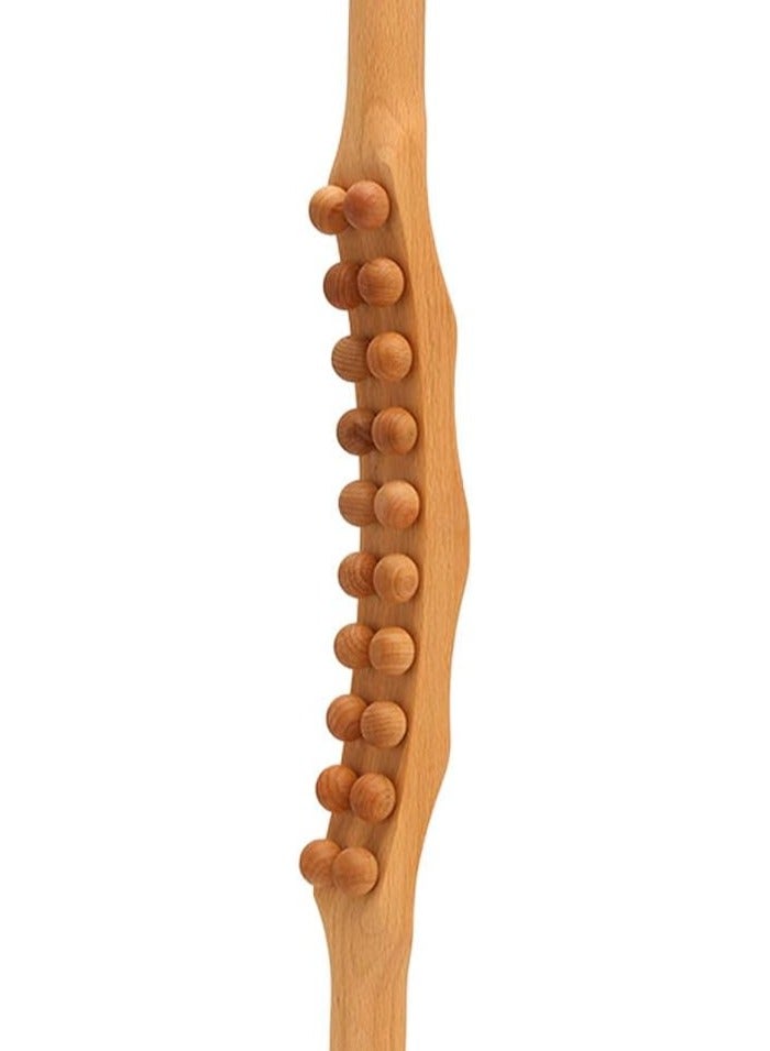TOP CHOICE Wooden Gua Sha Massage Tools - Wood Roller Stick Massager, Muscle Release and Soft Tissue Massage Tool, Back, Belly, Shoulder Flexor Release Tool, Lymphatic Drainage Tool - Image 4