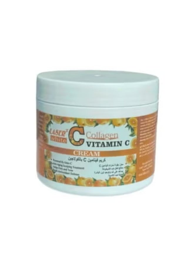 laser white Vitamin C Collagen Whitening And Anti-Aging Face Cream 113 g - Image 2